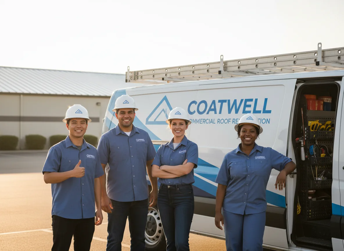 Commercial roof coating company in Cordell, OK